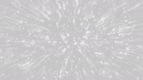 Abstract Elegant White Particles