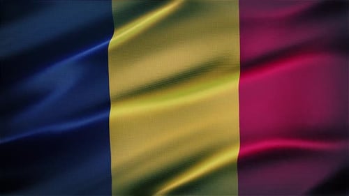 Hintergrund der Tschad-Flagge