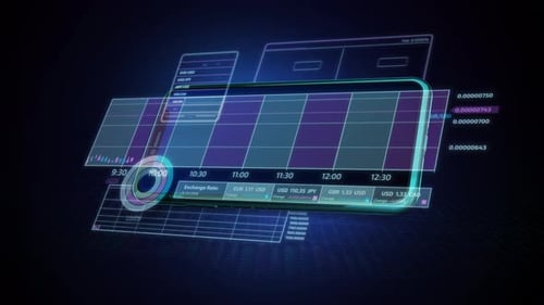 Visual Representations of Phone and Animated Stock Information