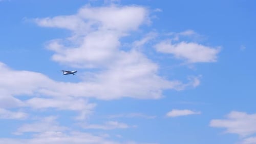Aircraft Flying Away