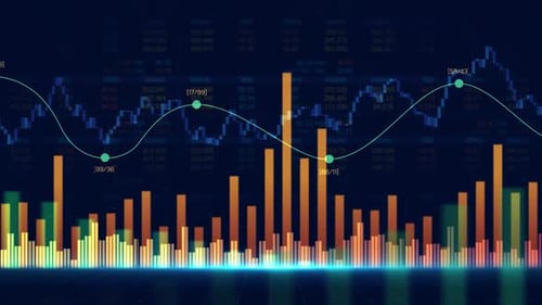 Financial Market Data Analysis Showing Stocks Crypto and Forex