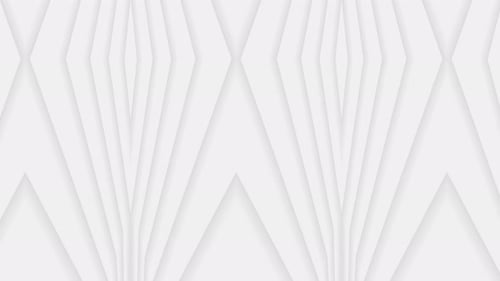 Minimalist White Geometric Abstract Seamless Looping Background