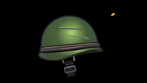 Animiertes Helm-Emoji