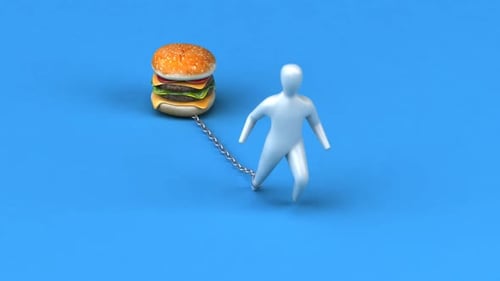 Burden symbol - 3D Animation