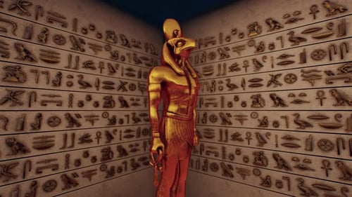 Gott Horus aus dem alten Ägypten