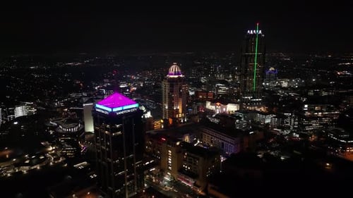 Sandton Skyline At Johannesburg In Gauteng South Africa.