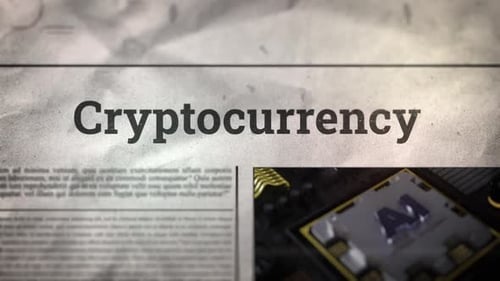 Cryptocurrency News Headline and AI Chip Reveal