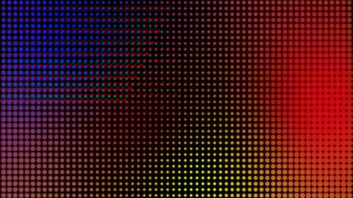Abstract Halftone motion background | Moving Dots | HD