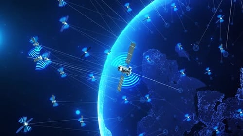 Global Communication Technology And Bei Dou Gps Earth Navigation Satellite