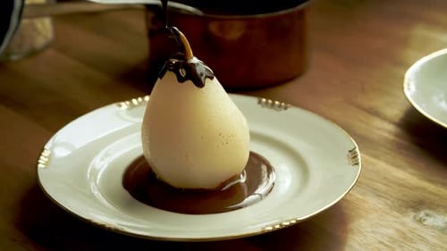 Making Poached Pears