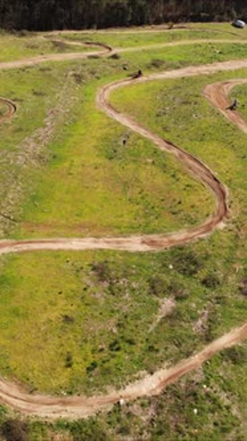 Motocross Vertical View 10