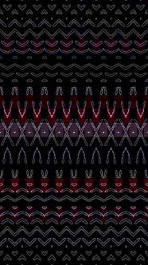 3D animation vertical beautiful video colorful abstract bright light energy 4K of smooth lines waves