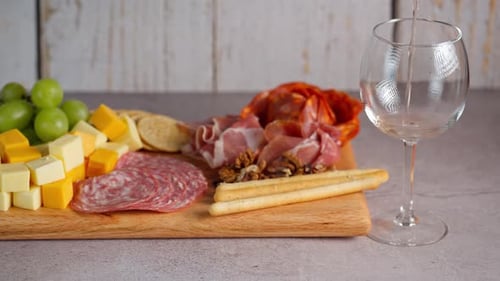 Planche à charcuterie, plateau de fromages