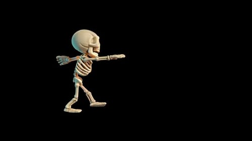 Skeleton Big Band Swingtanz
