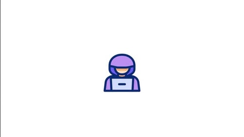 Hacker Animated Icon