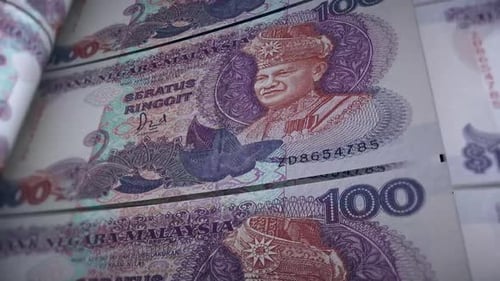 100 Ringgit Malaysia Banknotes