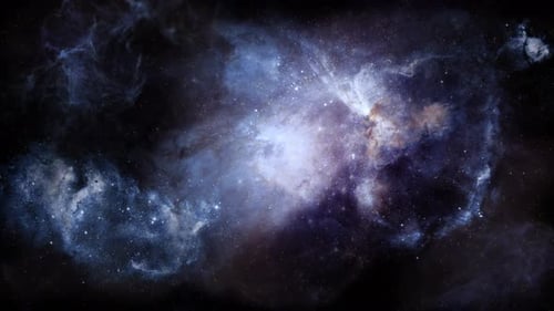 Nebula Dark Clouds Loop 4K