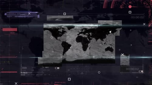 Virtual reality. Futuristic VR head-up display design. Sci-Fi helmet HUD, GUI,UI. Futuristic display