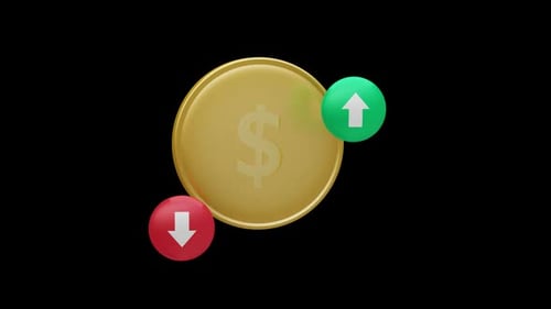 Dollar Exchange Rate 3D Icon