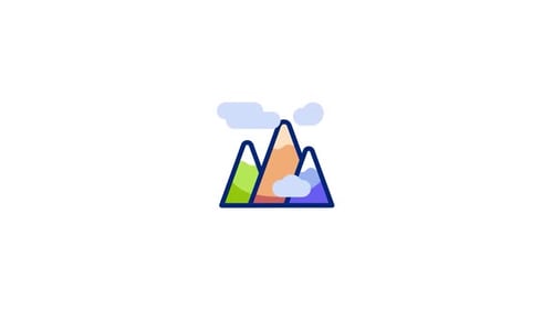 Mountain Animated Icon