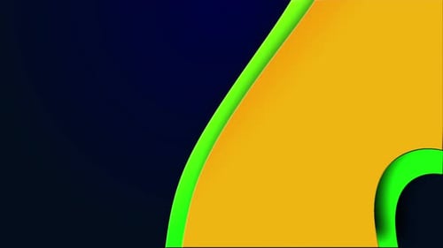 Gradient Shape Moving On Dark Blue Animation Background, Gradient Animation Background, Abstract Sof