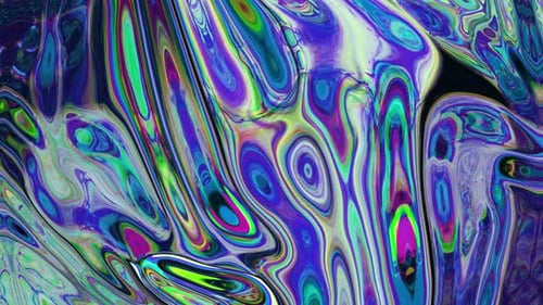 Vibrant Fluid Abstract Liquid Color Motion Background