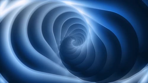 Marineblauer hypnotischer Looping-Hintergrund