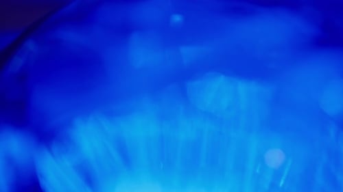 art numérique abstrait à lumière douce bleue pour un effet lumineux de fond