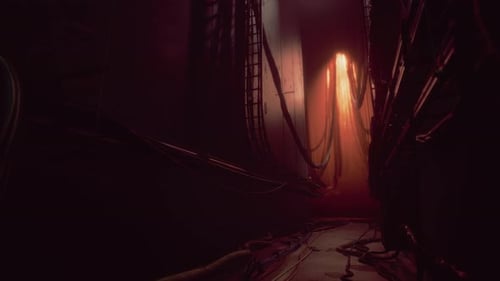 Electric Wires in the Tunnel with Light