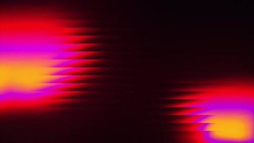 Neon Glitch Abstract Wave Distortion Background