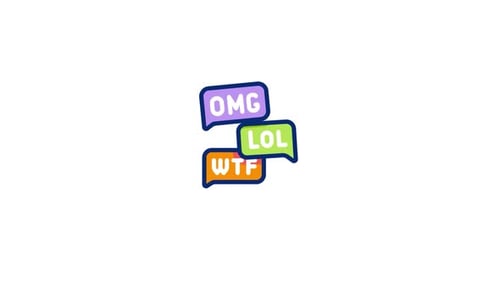 Animiertes Meme-Symbol