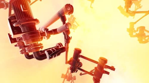 Mechanical System Pipes And Motors