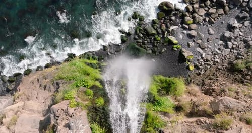 Cascata Do Mito - Aerial View, Madeira