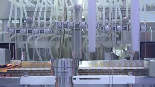 Pharmaceutical Automated Production Line Sound