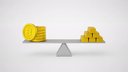 Der Wert von Bitcoin ist höher als der von Gold