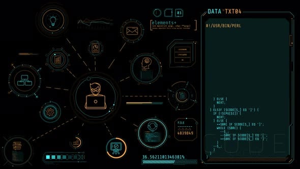 Animated Infographics on the Theme of IT Professional and Programming ...