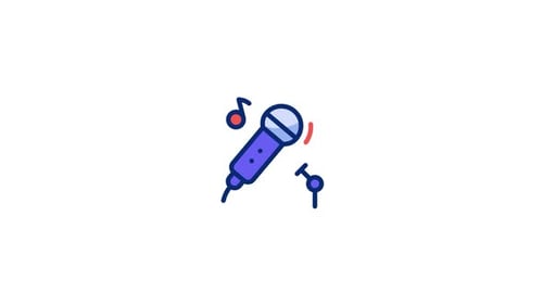 Microphone Animated Icon