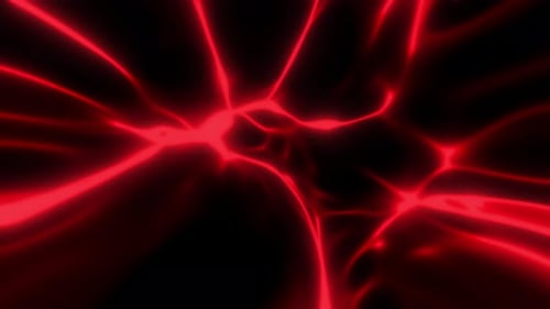 Red Veined Caustic Motion Background 3