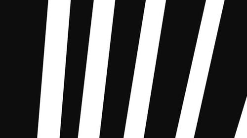 Dynamic Geometric Stripe Transition Animation