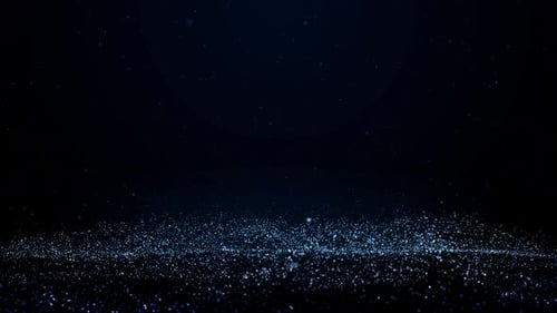 A Twinkling Ocean Wave, An Elegant And Deep Abstract Stage Background