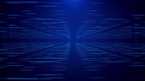 Digital Particles and Digital Data Network Connections High Speed Connection and Data Analysis
