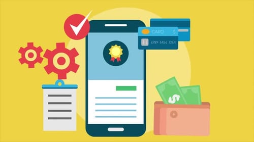 2D Business Applications Delivery On Yellow