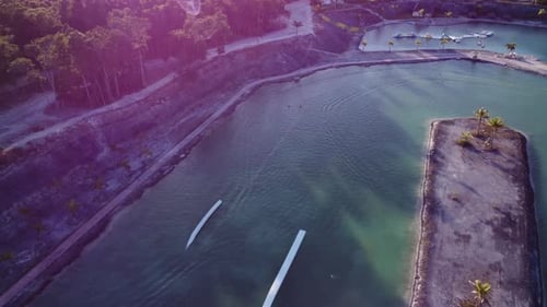 Wakeboarding Cable Park Adventure Extreme Sports Mexico Latin America Outdoors