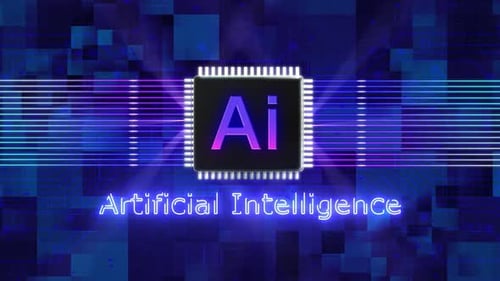 Ai Text with Background Animation