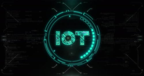 IOT Hud-Hintergrund