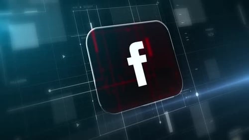 Icône des réseaux sociaux Facebook