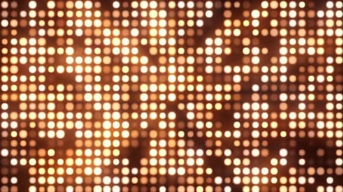 Heller Disco-Hintergrund mit leuchtenden LED-Lichtern, Bewegung. Discolichter-Hintergrund, Tanzmusikparty