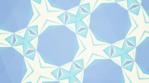 Dynamic Geometric Kaleidoscope Pattern Abstract Animation
