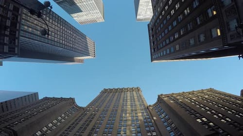Urban City Skyline Metropolis Buildings