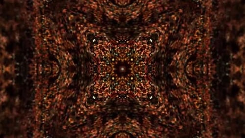 Luxurious flow of particles on a dark background.